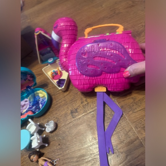 Polly pocket mega lot ice cream, flamingo, otter, birthday cake & puppy star - Picture 12 of 12